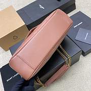  Saint Laurent Loulou Small in Matelassé Lambskin 29×17×8cm - 3