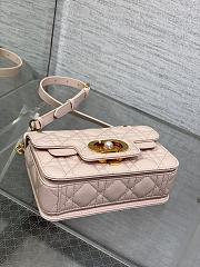 Dior Jolie Top powder pink Handle Bag 19x6x12cm - 3
