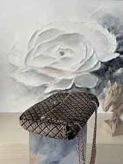 Chanel Denim Quilted Denimpression Flap 39×26×11cm - 2