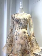 Zimmermann Rebellion Lantern Gown Dress - 6