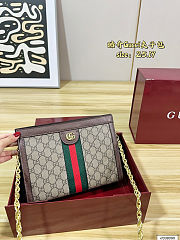  Gucci Ophidia GG Small Shoulder Bag 25x19cm - 2
