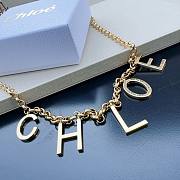 Chloé Logo-lettering Necklace - 6