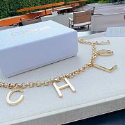Chloé Logo-lettering Necklace - 4
