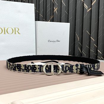 Dior 30 Montaigne Reversible Belt