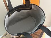 Medium Pocket Dior Jett Tote Bag in Brown Dior Oblique Jacquard 41 x 32 x 14cm - 5