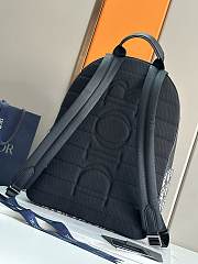  Dior Saddle Zip Beige và Black Backpack 33 x 43.5 x 19.5 cm - 2