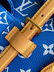  Louis Vuitton Christopher MM Monogram Blue Backpack 41 x 47 x 13 cm - 6
