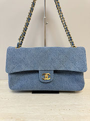  Chanel Denim Souplissimo Flap Bag 18x33x9.5cm - 1