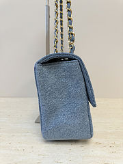  Chanel Denim Souplissimo Flap Bag 18x33x9.5cm - 6