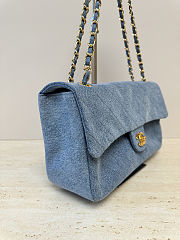  Chanel Denim Souplissimo Flap Bag 18x33x9.5cm - 3