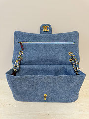  Chanel Denim Souplissimo Flap Bag 18x33x9.5cm - 2