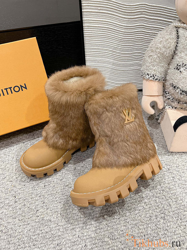 Louis Vuitton Fur Snow Boots  - 1