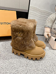 Louis Vuitton Fur Snow Boots  - 4