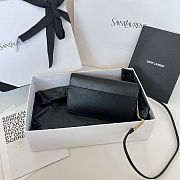 Saint Laurent Cassandre Phone Holder Black Bag 18x11x2cm - 2