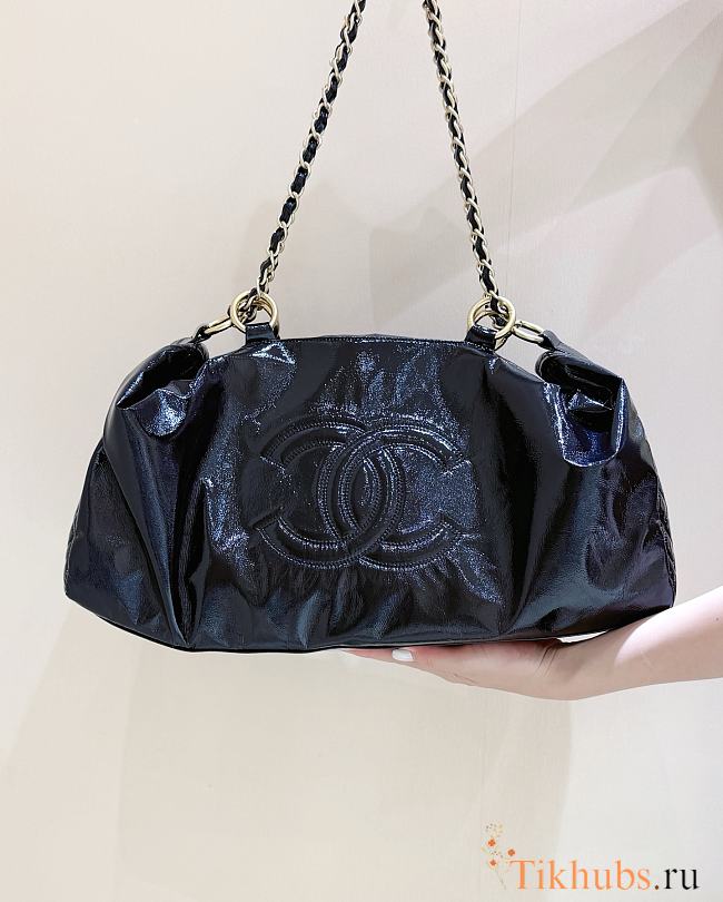 Chanel Vinyl Rock and Chain Bowler  - 1