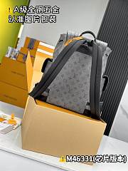 Louis Vuitton Christopher PM Monogram Eclipse Backpack 32x39x12cm - 3