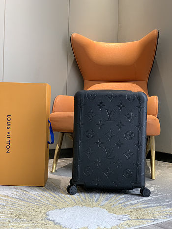 Louis Vuitton Horizon 55 Monogram Empreinte Black Suitcase 38x55x21cm