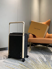 Louis Vuitton Horizon 55 Monogram Empreinte Black Suitcase 38x55x21cm - 5
