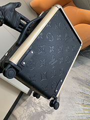 Louis Vuitton Horizon 55 Monogram Empreinte Black Suitcase 38x55x21cm - 3