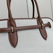 Miu Miu Aventure Canvas and Leather Bag 44x22.5x14.5cm - 5