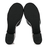 Chanel Lambskin Quilted CC Platform Mules 40 Black - 5