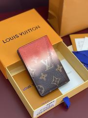 Louis Vuitton Monogram Pigment Wallet 11 x 1 x 7.5cm - 5