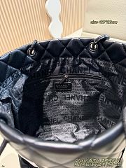 Chanel Cambon Ligne Large Tote Bag Black 30x32cm - 4