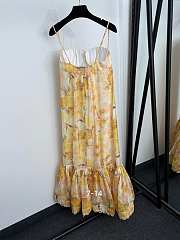 Zimmermann Como Floral Linen And Silk Midi Dress - 4
