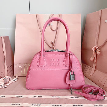 Miu Miu Vivant Small Nappa Leather Bag 28x17x9.5CM