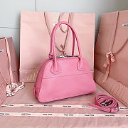 Miu Miu Vivant Small Nappa Leather Bag 28x17x9.5CM - 5