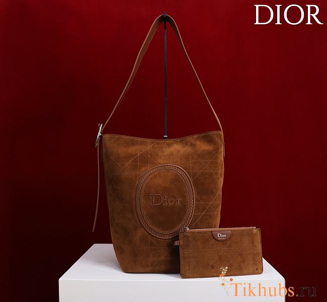 Dior Médaillon Bucket Bag Meidum 34×20.5×18cm - 1