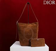 Dior Médaillon Bucket Bag Meidum 34×20.5×18cm - 4