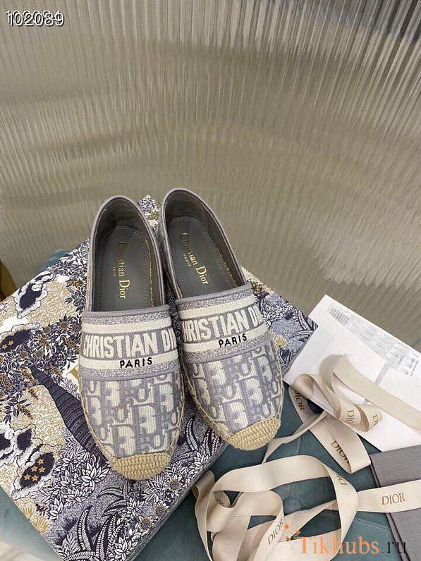 Dior Granville Espadrille Raffia - 1
