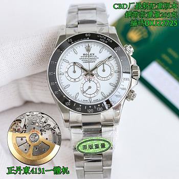 Rolex Cosmograph Daytona White Dial – Black Ceramic Bezel