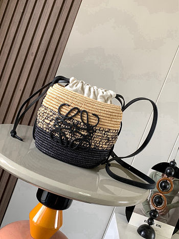 Loewe x Paula's Ibiza Beehive Basket Bag 22x22x12cm