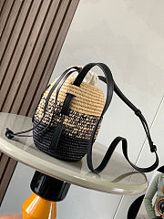 Loewe x Paula's Ibiza Beehive Basket Bag 22x22x12cm - 5