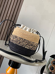 Loewe x Paula's Ibiza Beehive Basket Bag 22x22x12cm - 4