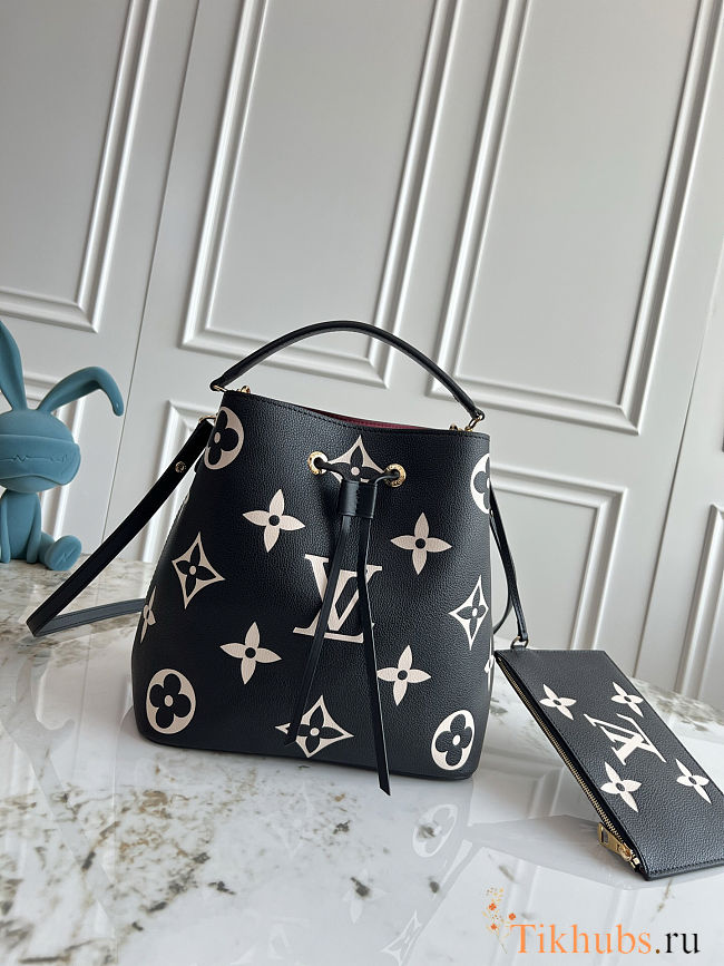 Louis Vuitton NéoNoé MM Monogram Empreinte Black 26.0 x 26.0 x 17.5 cm - 1