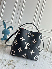 Louis Vuitton NéoNoé MM Monogram Empreinte Black 26.0 x 26.0 x 17.5 cm - 3