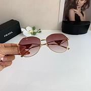 Prada Symbole geometric-frame sunglasses - 6