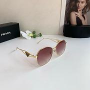 Prada Symbole geometric-frame sunglasses - 4