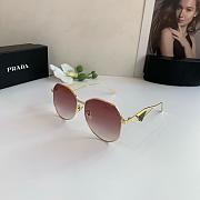 Prada Symbole geometric-frame sunglasses - 3