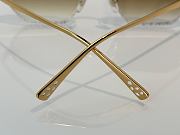 Cartier Rimless Hexagonal Sunglasses - 5