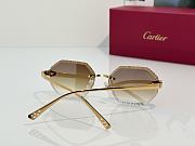 Cartier Rimless Hexagonal Sunglasses - 2