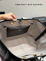 Chanel Large Classic Shopping Tote Black 42x33cm - 3