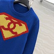 Chanel Métiers d'art Cashmere Pullover Blue - 4