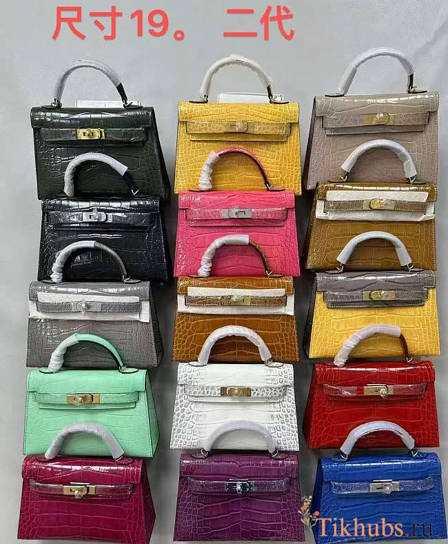 HOT SALE  LIMITED - Hermes Kelly Bag 19CM - 1