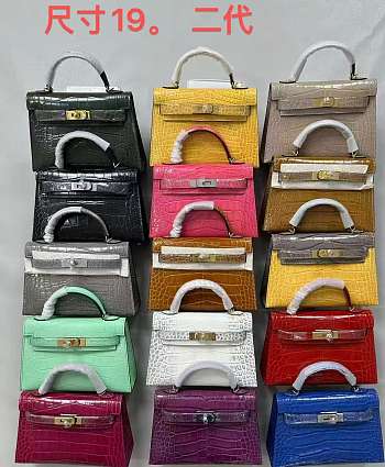 HOT SALE  LIMITED - Hermes Kelly Bag 19CM
