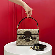 Gucci Horsebit Duomo small top handle bag 20-13.5-6cm - 1