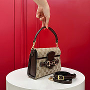 Gucci Horsebit Duomo small top handle bag 20-13.5-6cm - 4